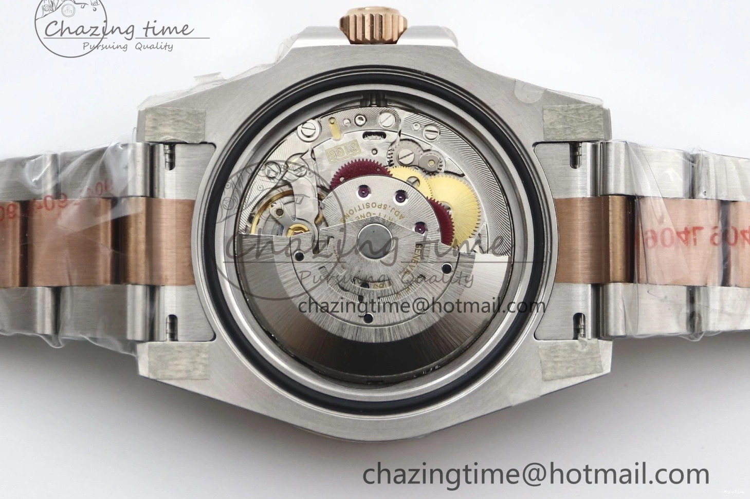 MiroTime 0416 GMT Master II 126711 CHNR 904L SS TW+ 1:1 Best Edition on SS RG Bracelet VR3186 CHS FreshLook 1976